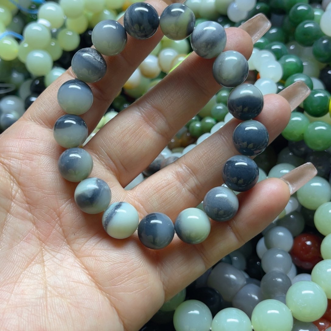 和田玉手链未镶嵌