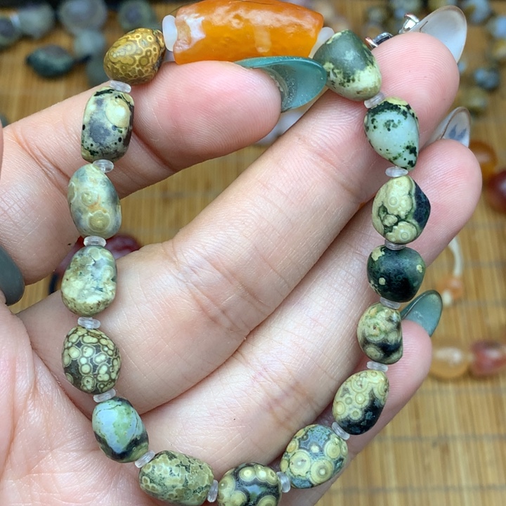 玛瑙/玉髓未镶嵌珠宝半成品