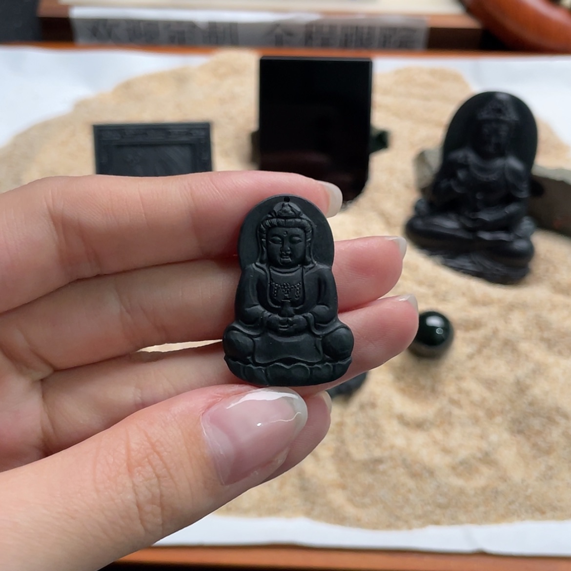 【闪购商品】定制翡翠未镶嵌墨