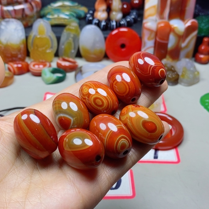 未镶嵌吊坠(不含链)玛瑙/玉髓?****?