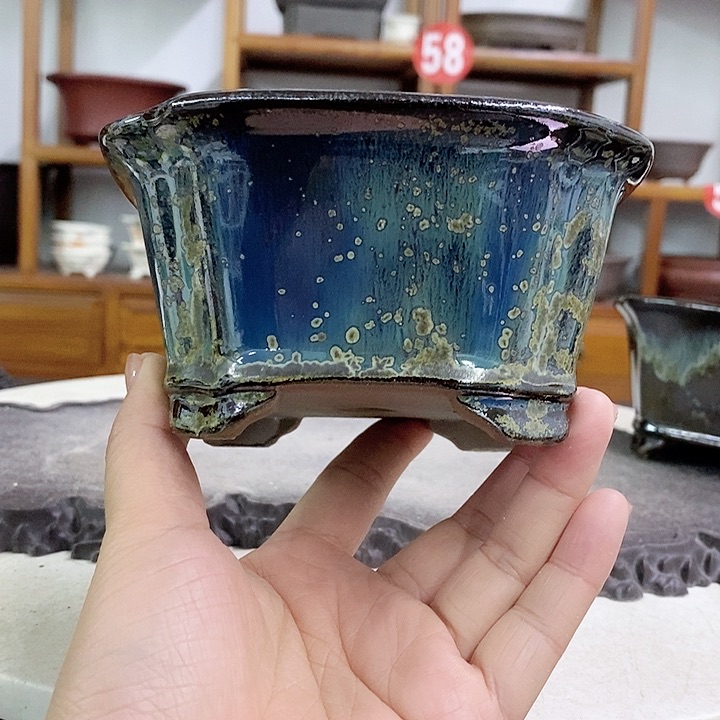 紫砂花盆瑕疵6.5-12.5。。。