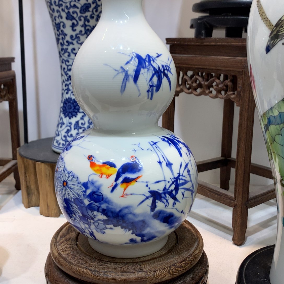 景德镇陶瓷花瓶摆件