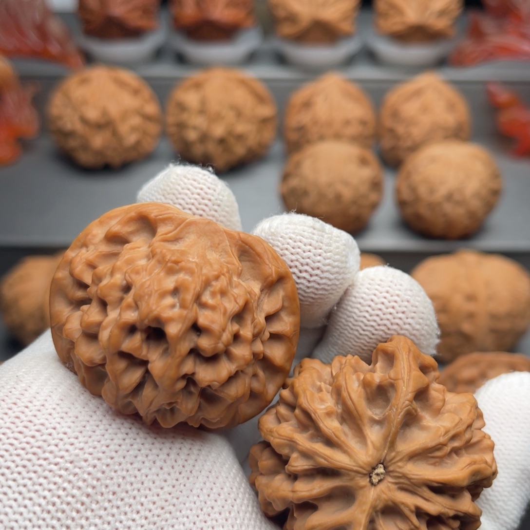 把件文玩核桃42秦闷