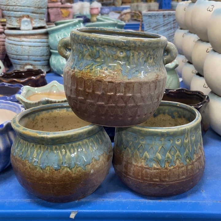 陶瓷花盆单场满9.9发9*9