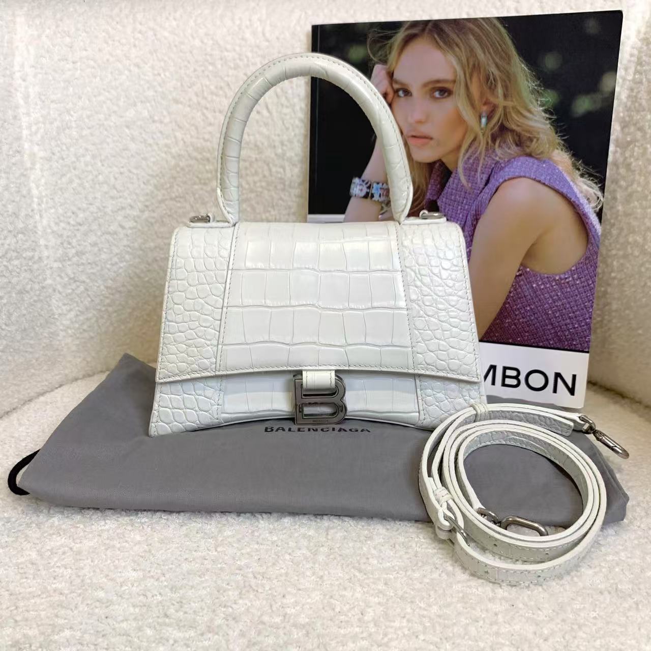 99新 Balenciaga/巴黎世家 壹臻/白色纹沙漏s/45066180