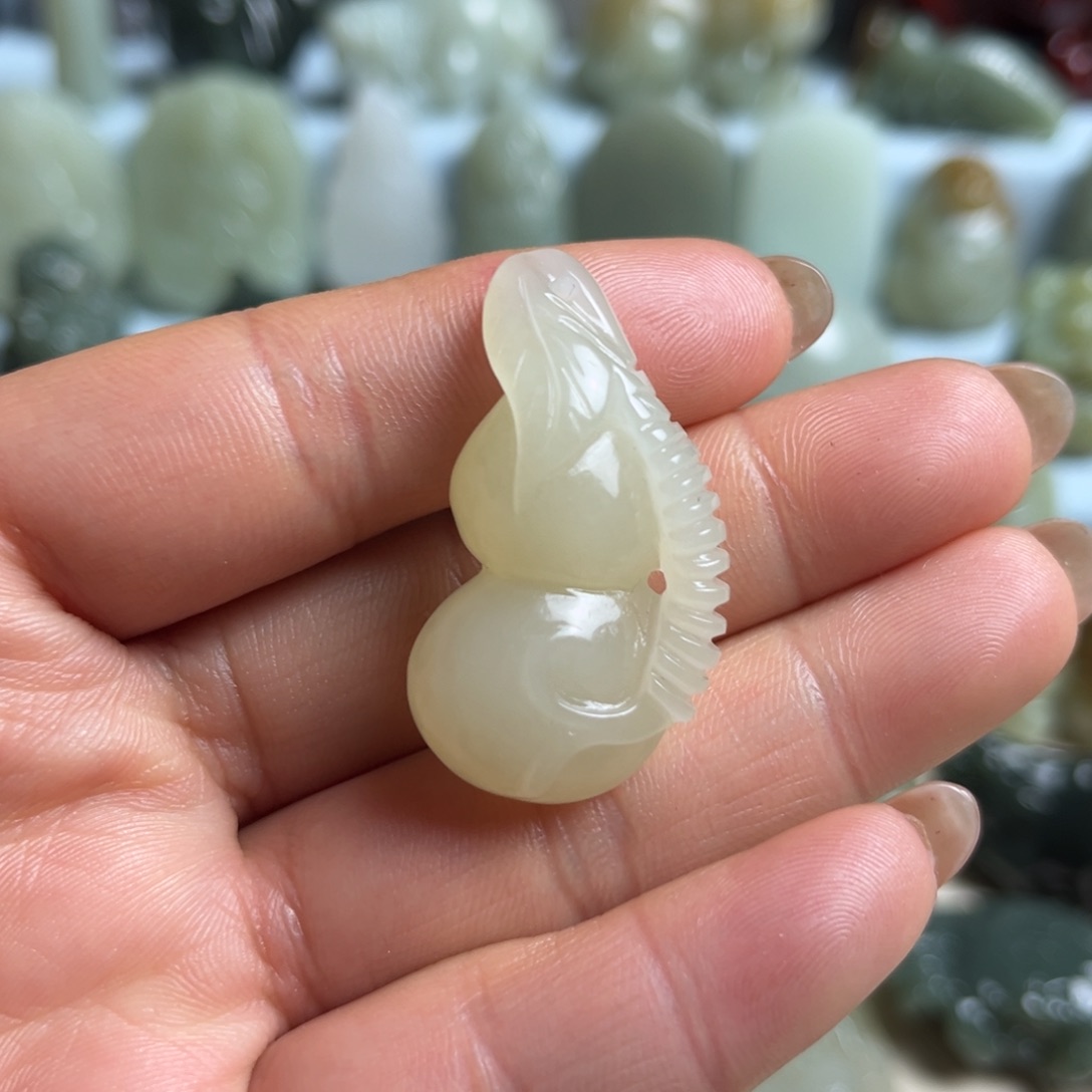 和田玉未镶嵌摆件