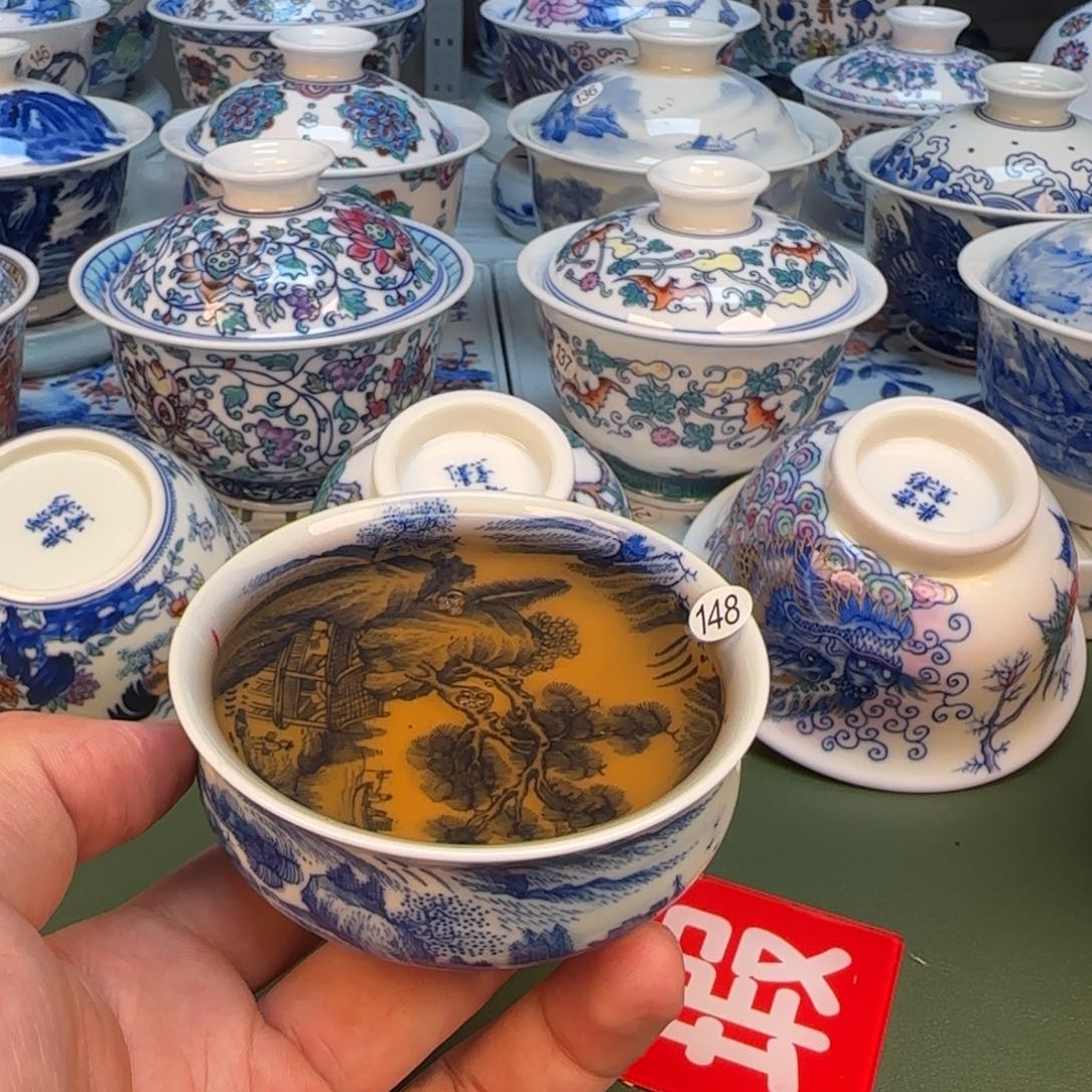 彦祖纯手工手绘茶具148