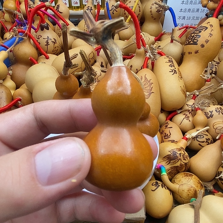 哥***漂香榧木葫芦工艺品
