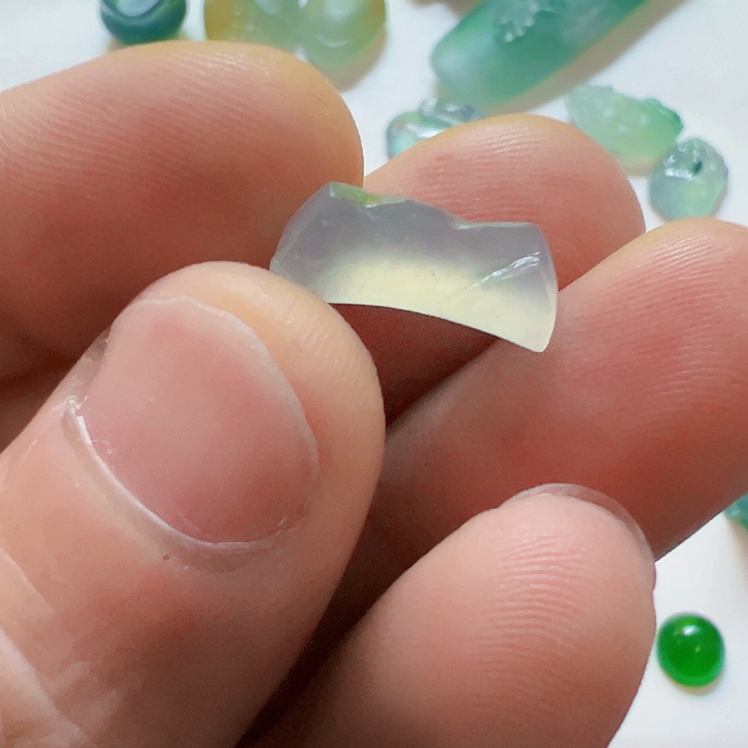 定制翡翠未镶嵌?****l马鞍