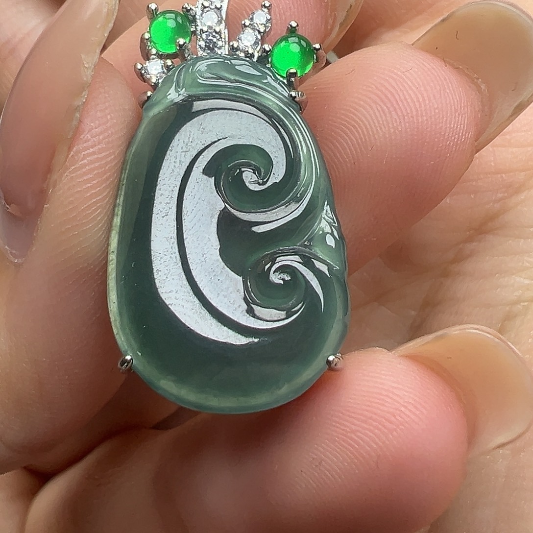 翡翠未镶嵌颈饰翡翠自选