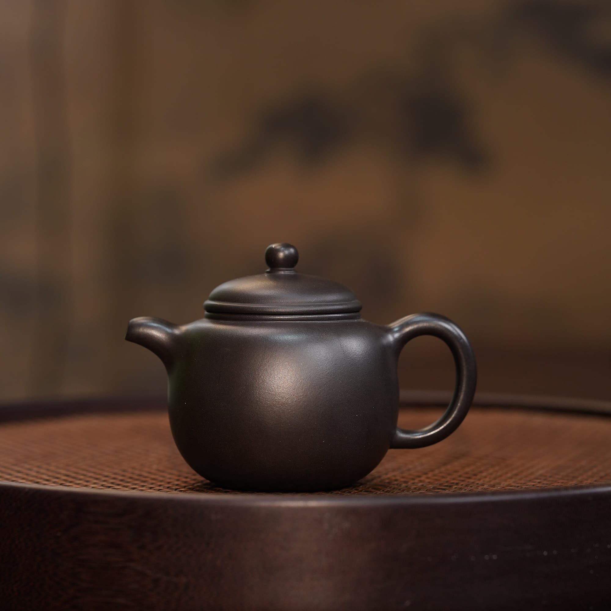 【陶研专属】 匏尊 石黄 160cc 洪滔 紫砂壶