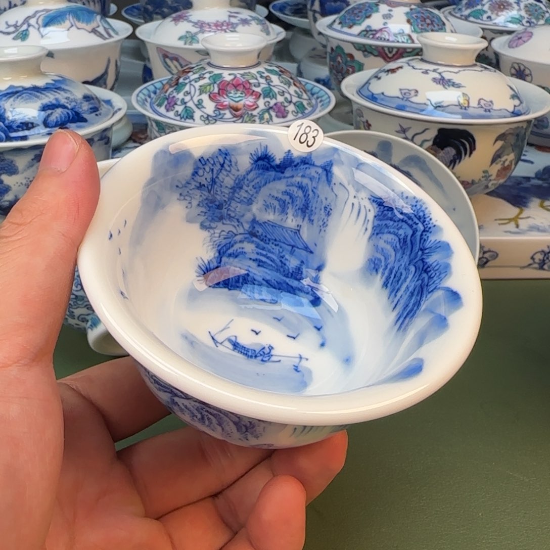 彦祖纯手工手绘茶具183