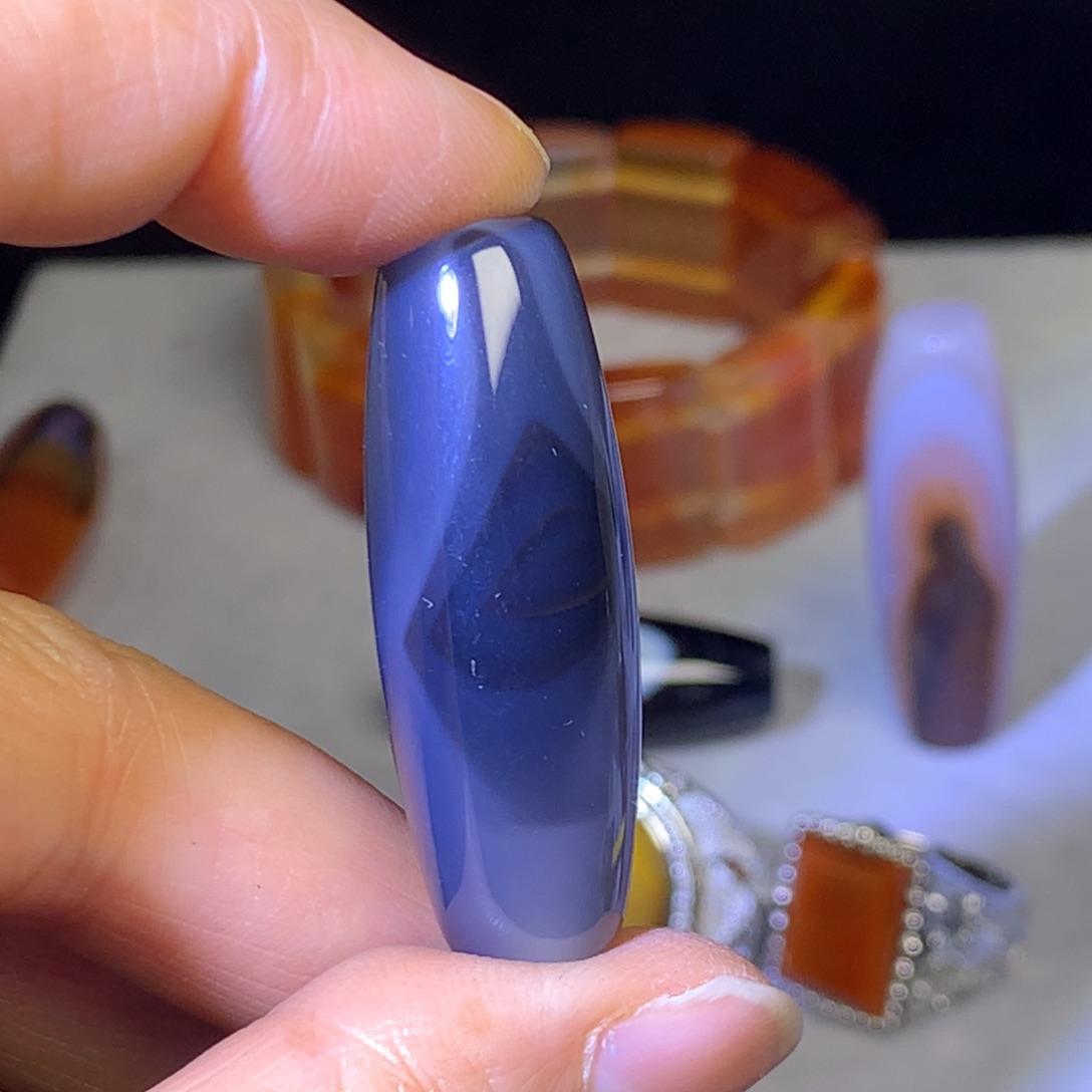 玛瑙/玉髓未镶嵌颈饰