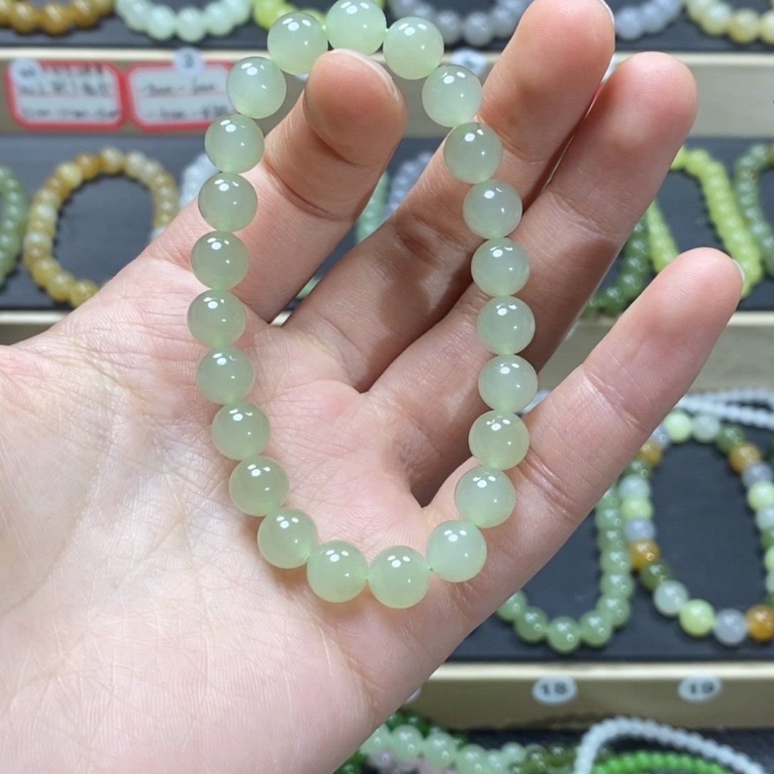 和田玉手链未镶嵌