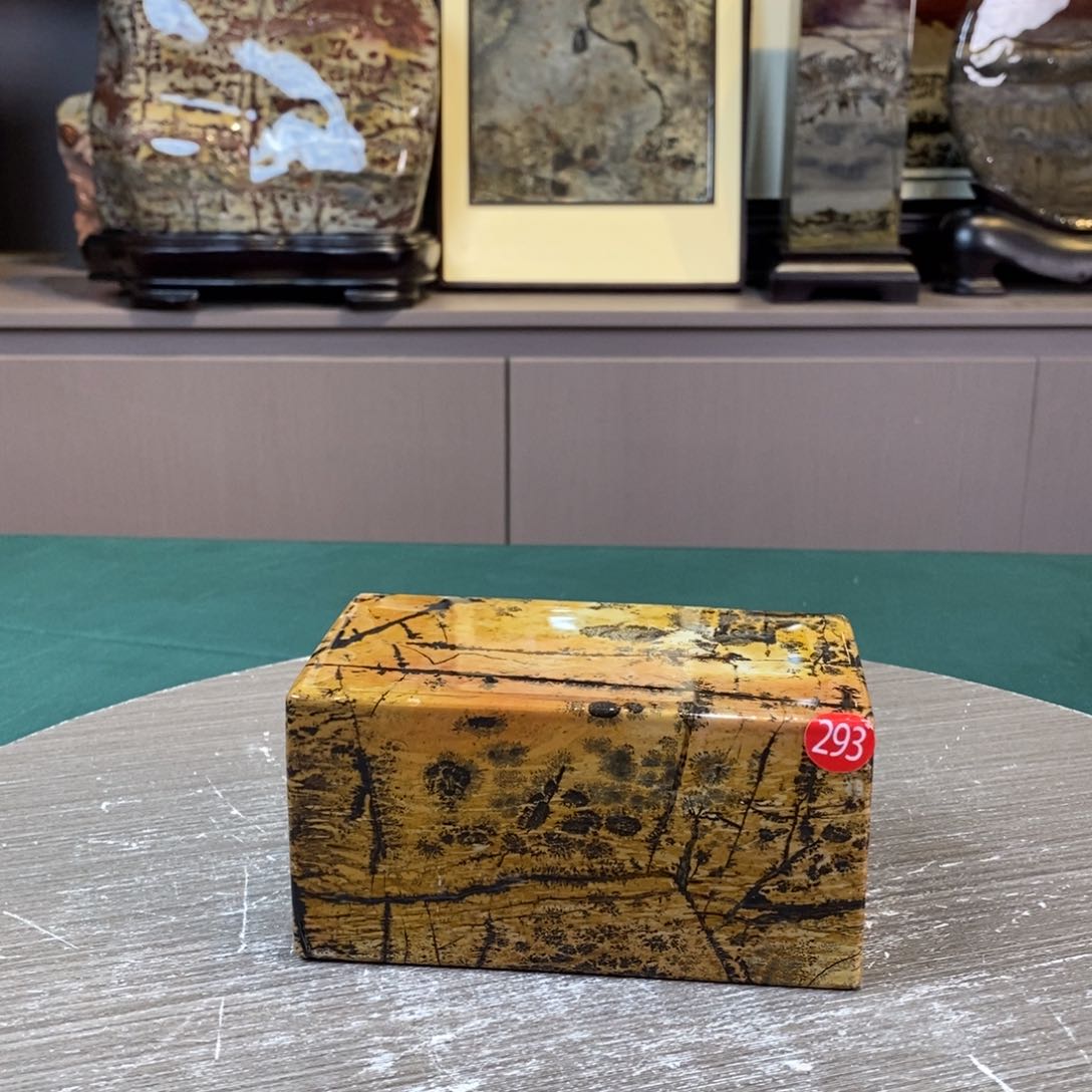 石材广西国画石草花石