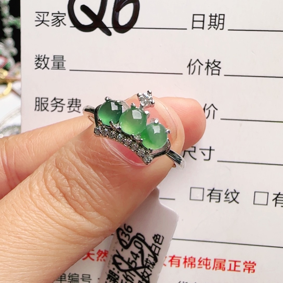 银S925镶嵌手链翡翠