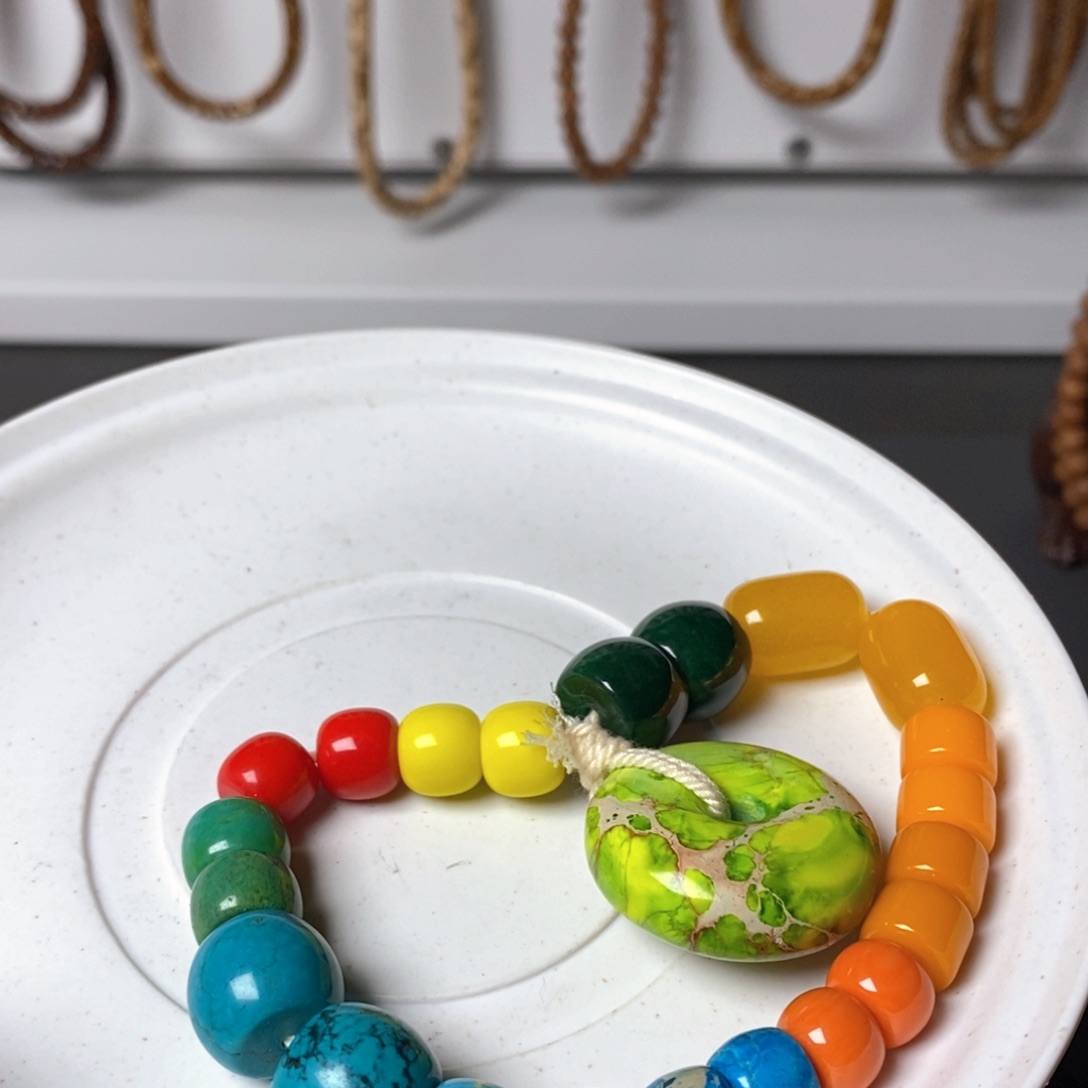 菩提手串/手链紫金鼠配饰一套