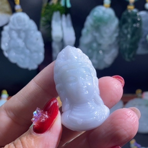 【闪购商品】颈饰未镶嵌翡翠观音头