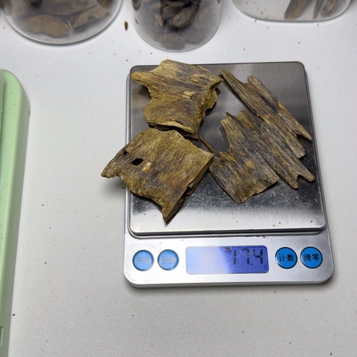 楠木奇楠块料17克