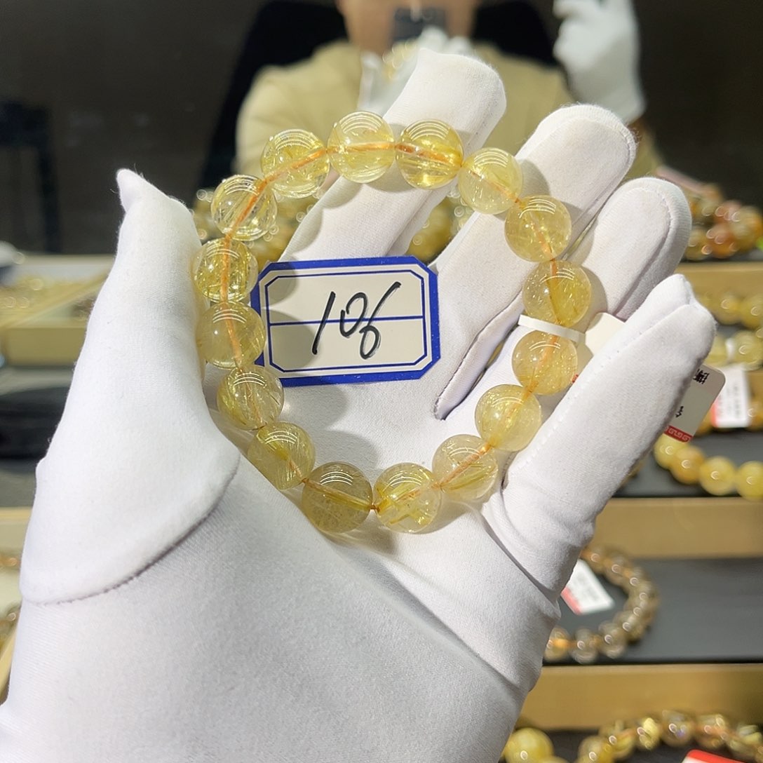 水晶手链未镶嵌?*晶莹剔透