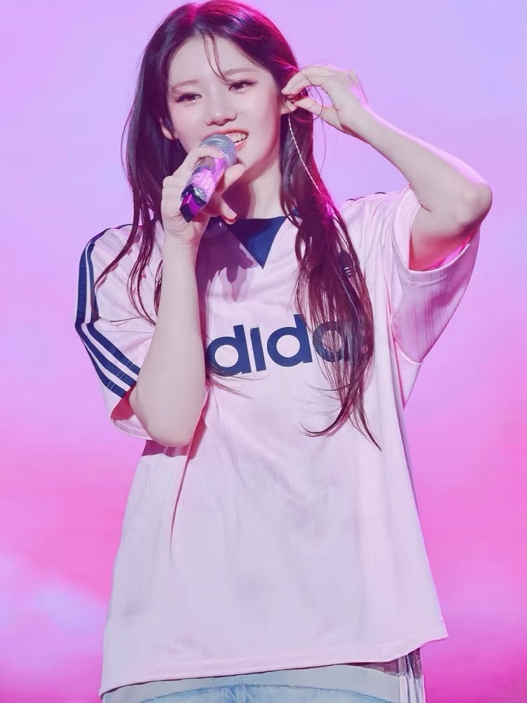 茶仁同款短袖男女同款粉色夏季翻领美式短袖球衣