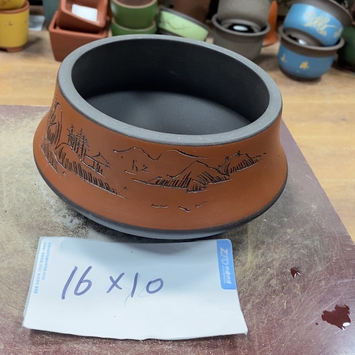 紫砂花盆破损包赔