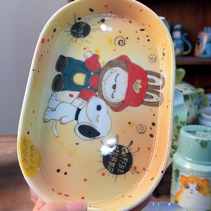 陶景德镇釉下手陶瓷 