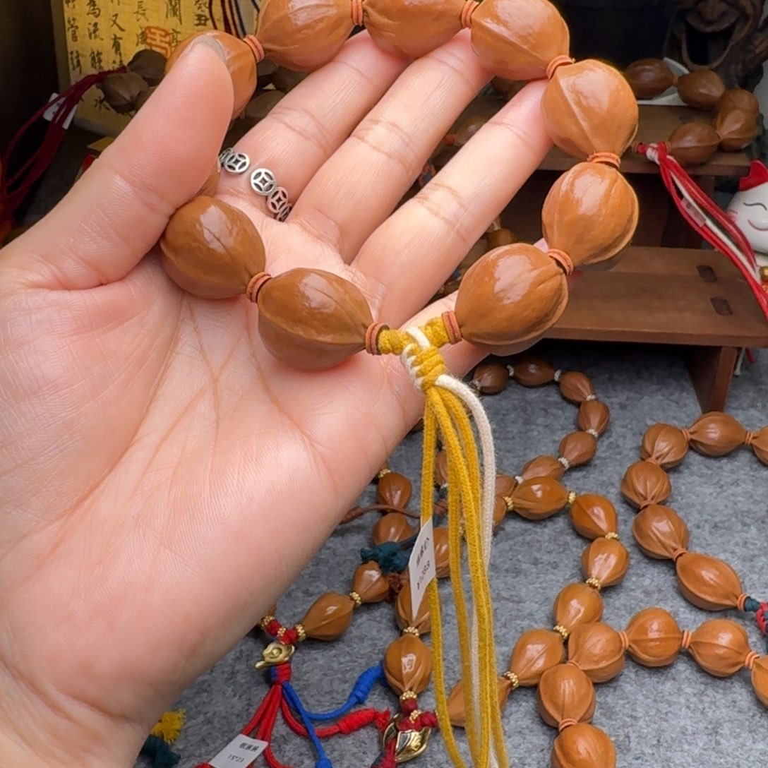 橄榄核手串天****鬼20*25短圆正宗梅林铁核