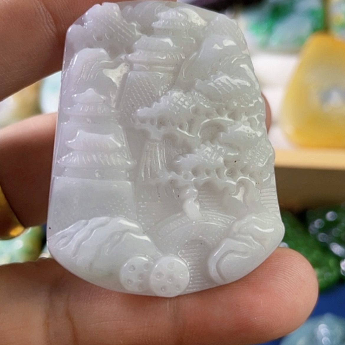【闪购商品】翡翠未镶嵌颈饰天然翡翠吊坠