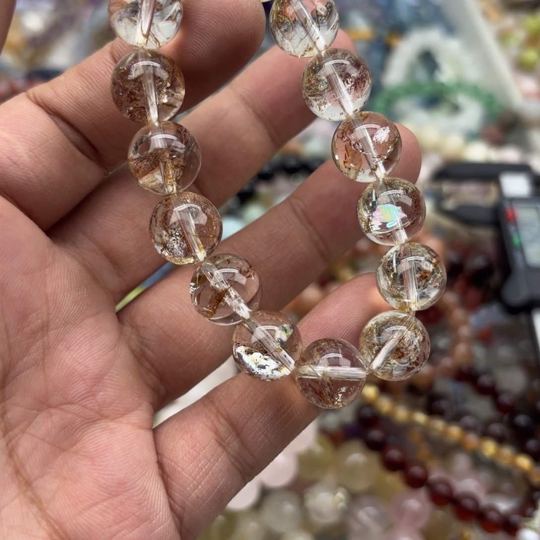 手链水晶银S925镶嵌