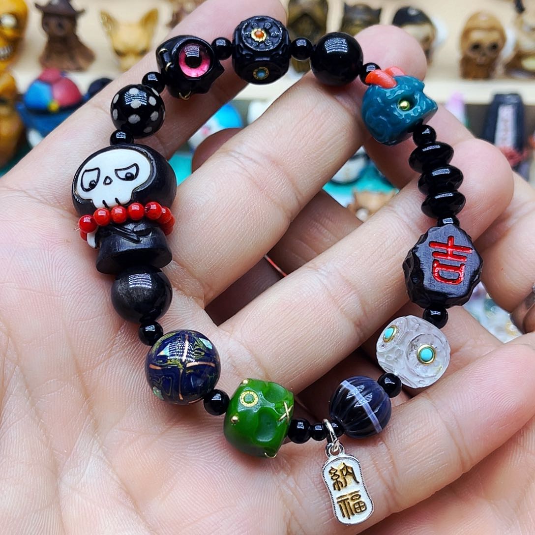 鹿骨摆件零零落落啦啦