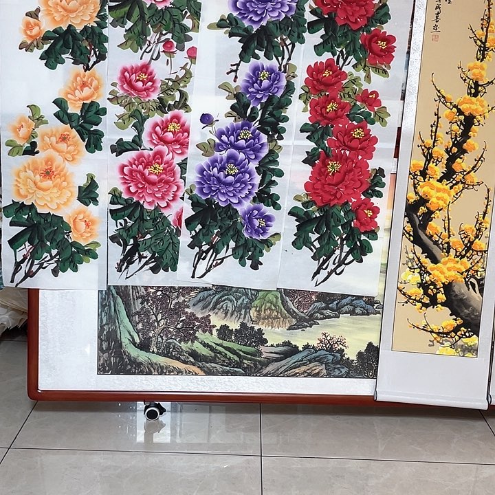 国画国画作品书法作品原稿