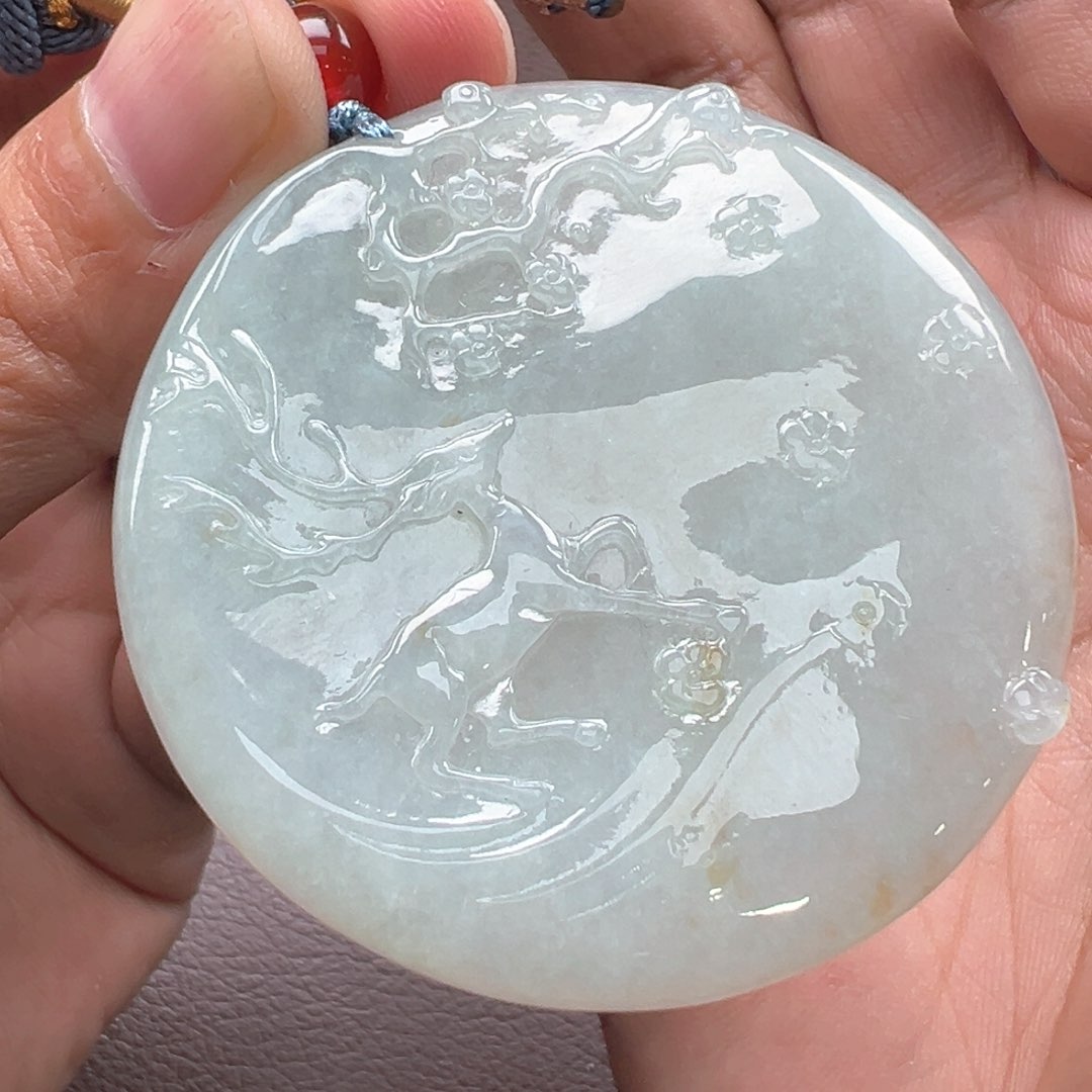 翡翠颈饰未镶嵌356788899