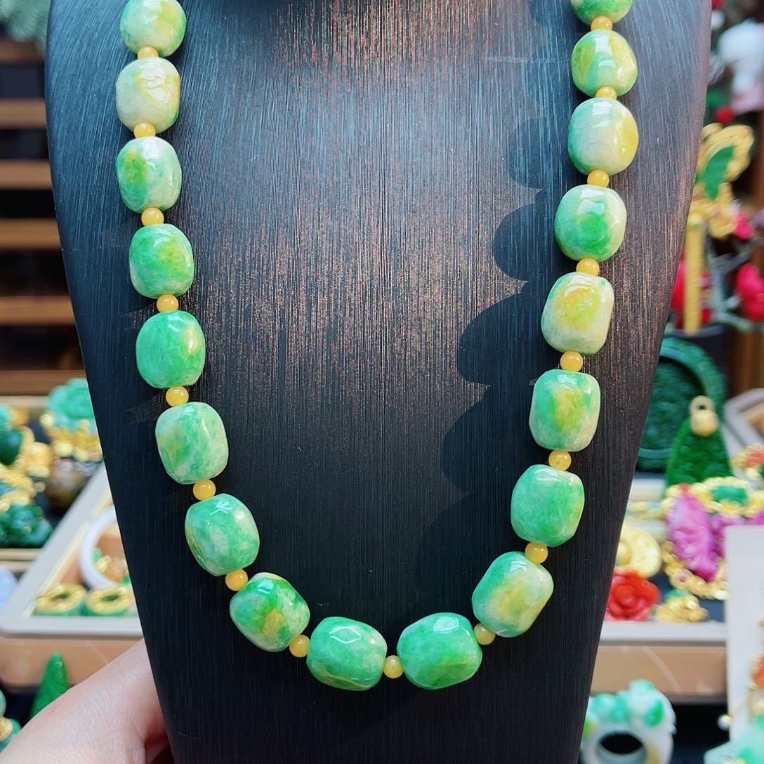 颈饰合金翡翠48小时鉴赏期