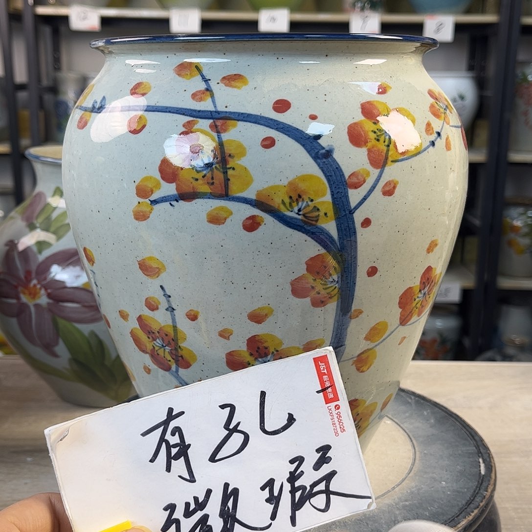 罐1xc景德镇陶瓷花盆