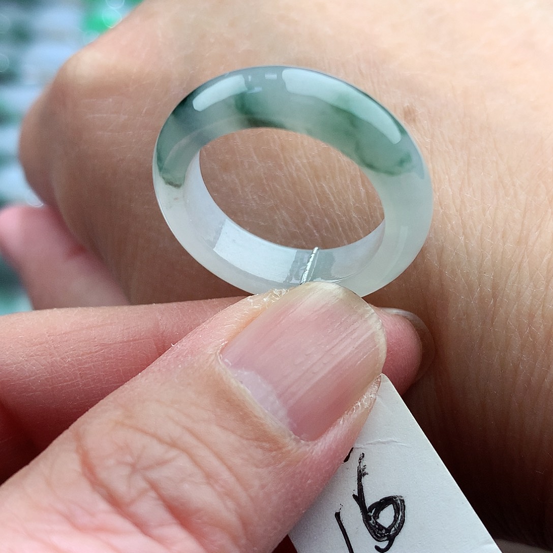 未镶嵌戒指翡翠16号