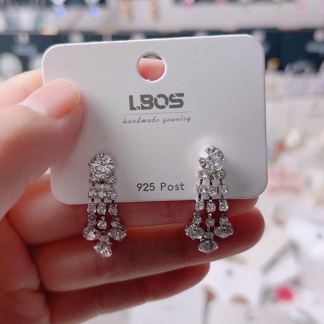 锆石纯铜合金耳环的