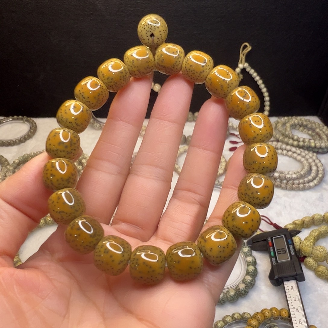 无***邪星月菩提吊坠12×11原生态