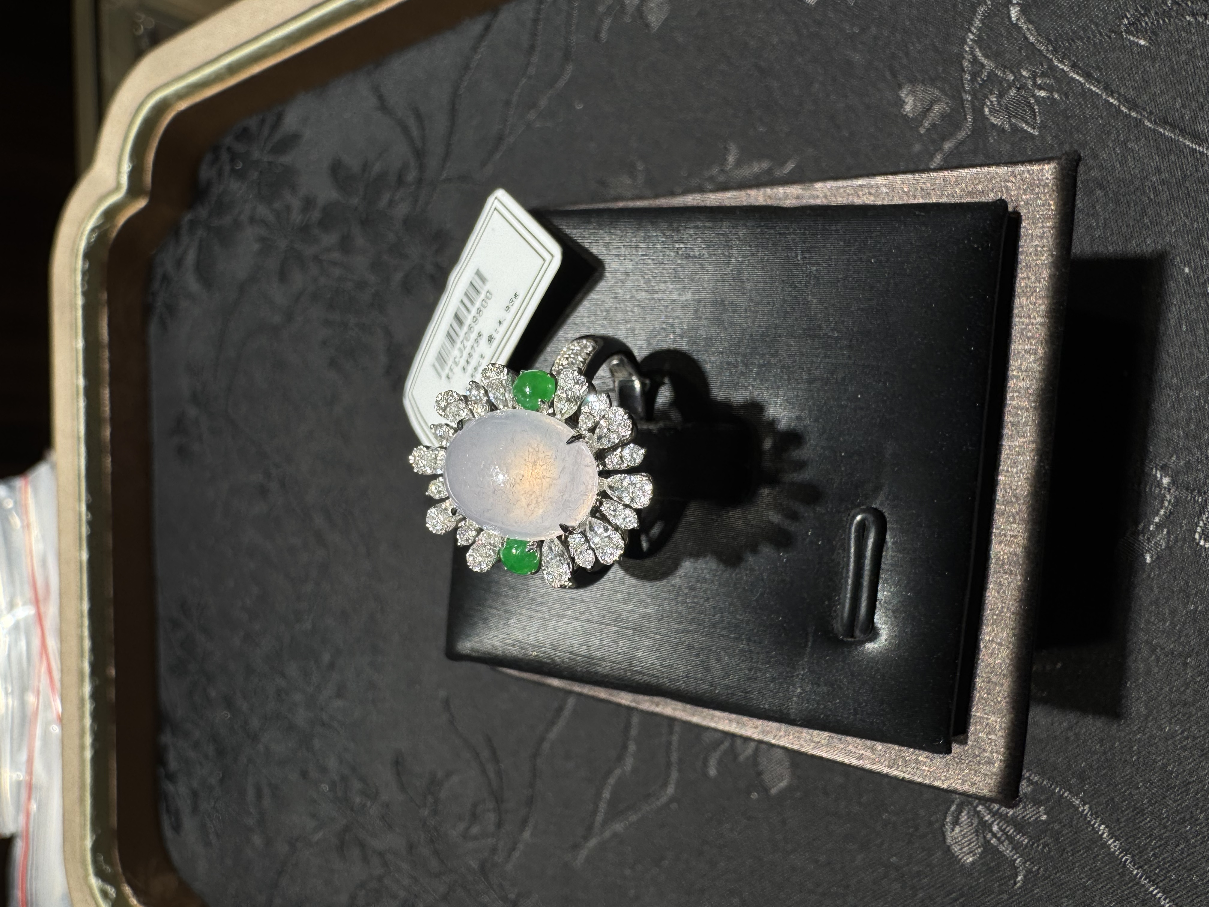 18K金翡翠戒指【A194】