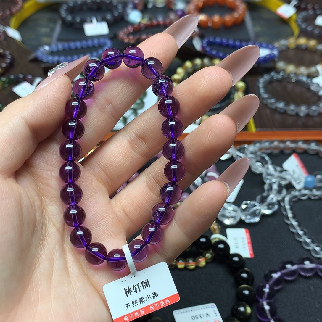 水晶手链未镶嵌小***格手链