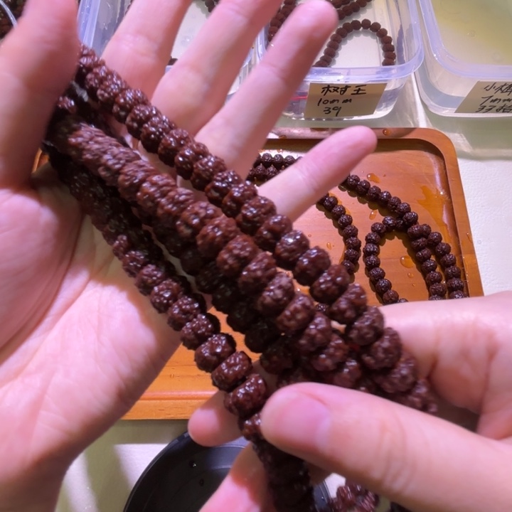 金刚菩提吊坠藏切树王108