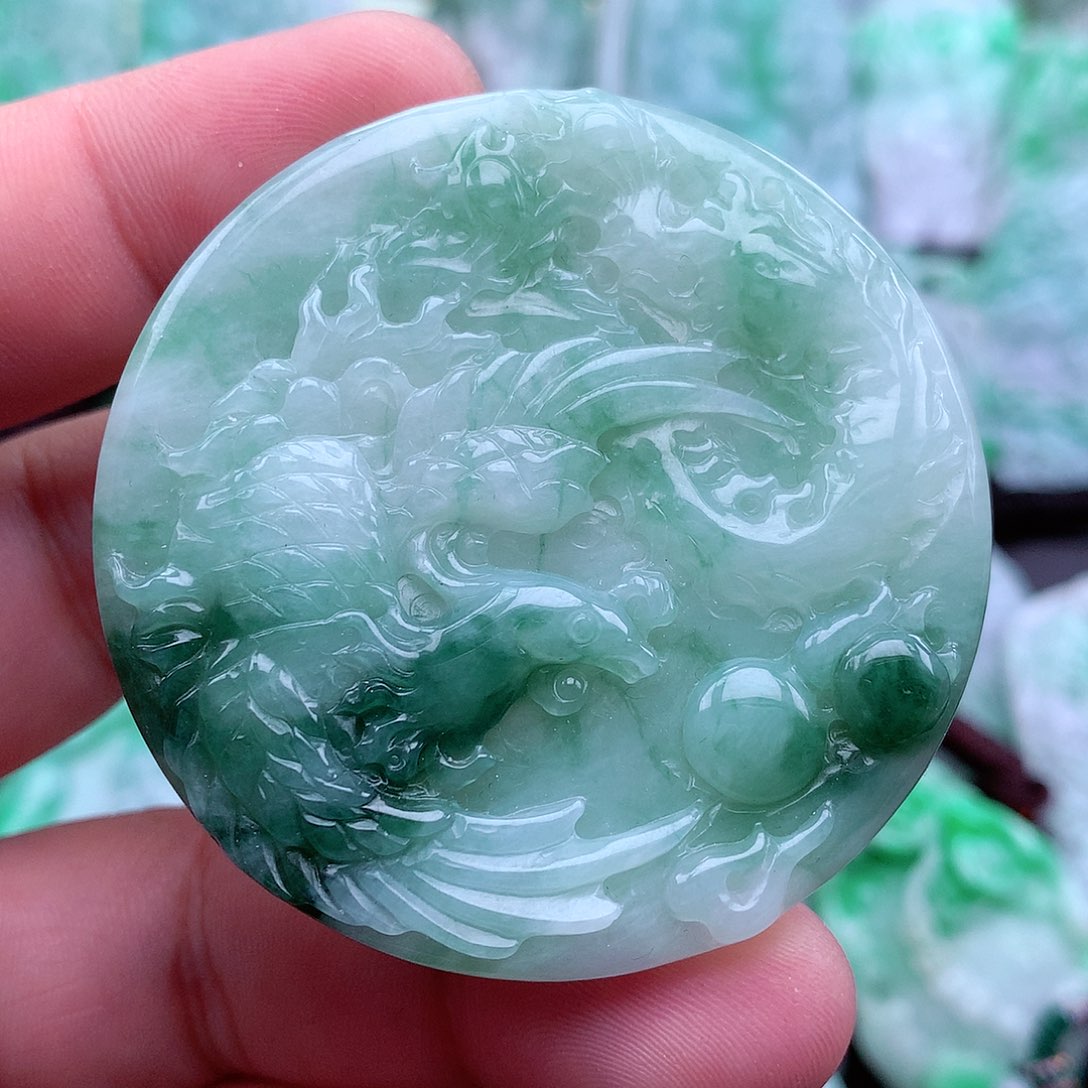 翡翠吊坠(不含链)未镶嵌