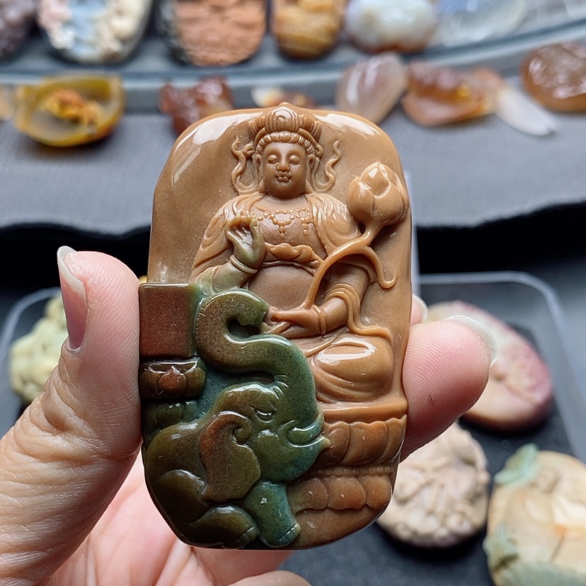 【闪购商品】未镶嵌吊坠定制石英质玉