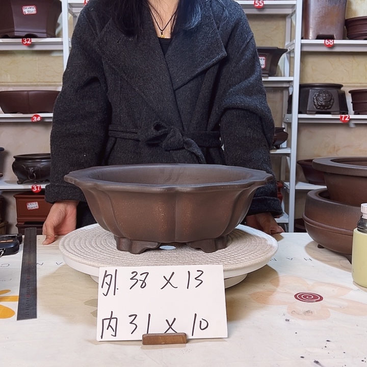 紫砂花盆紫砂花盆