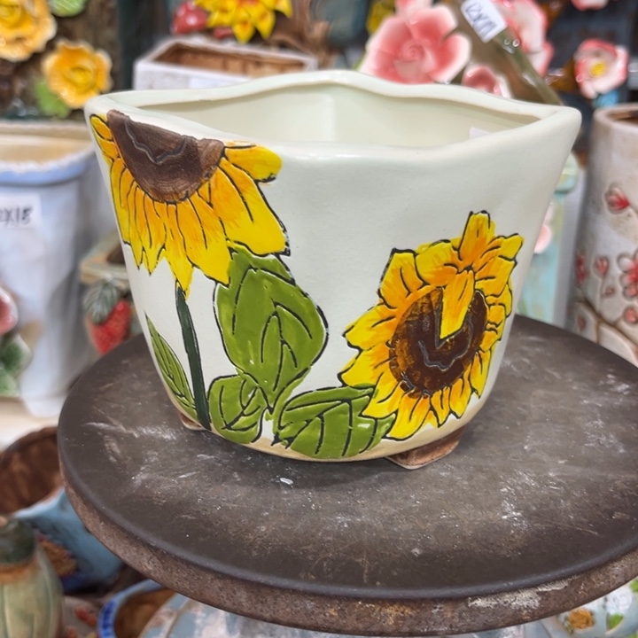 紫砂花盆粗陶材质多肉花盆