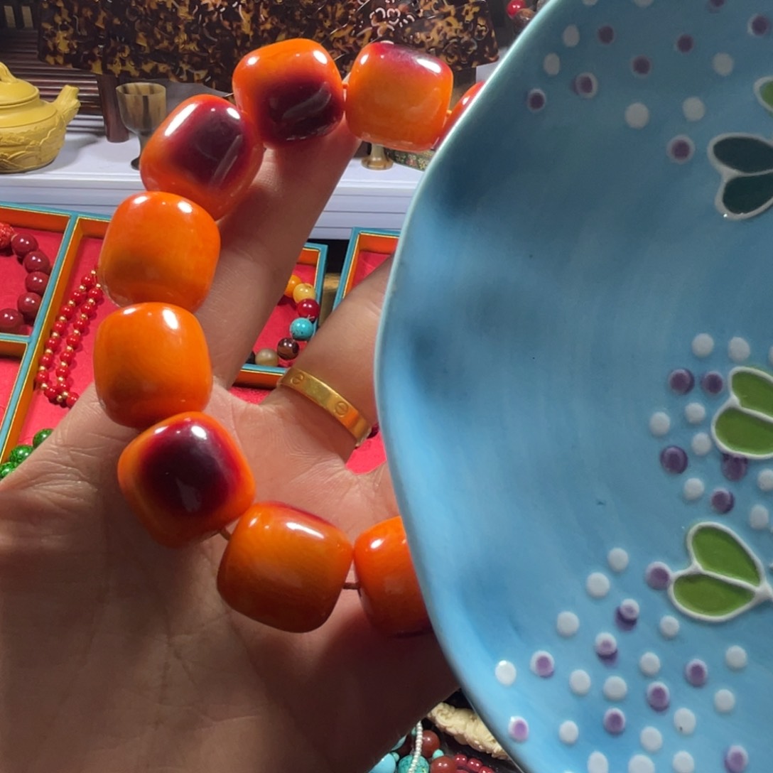 紫砂漏油的时候就会有  