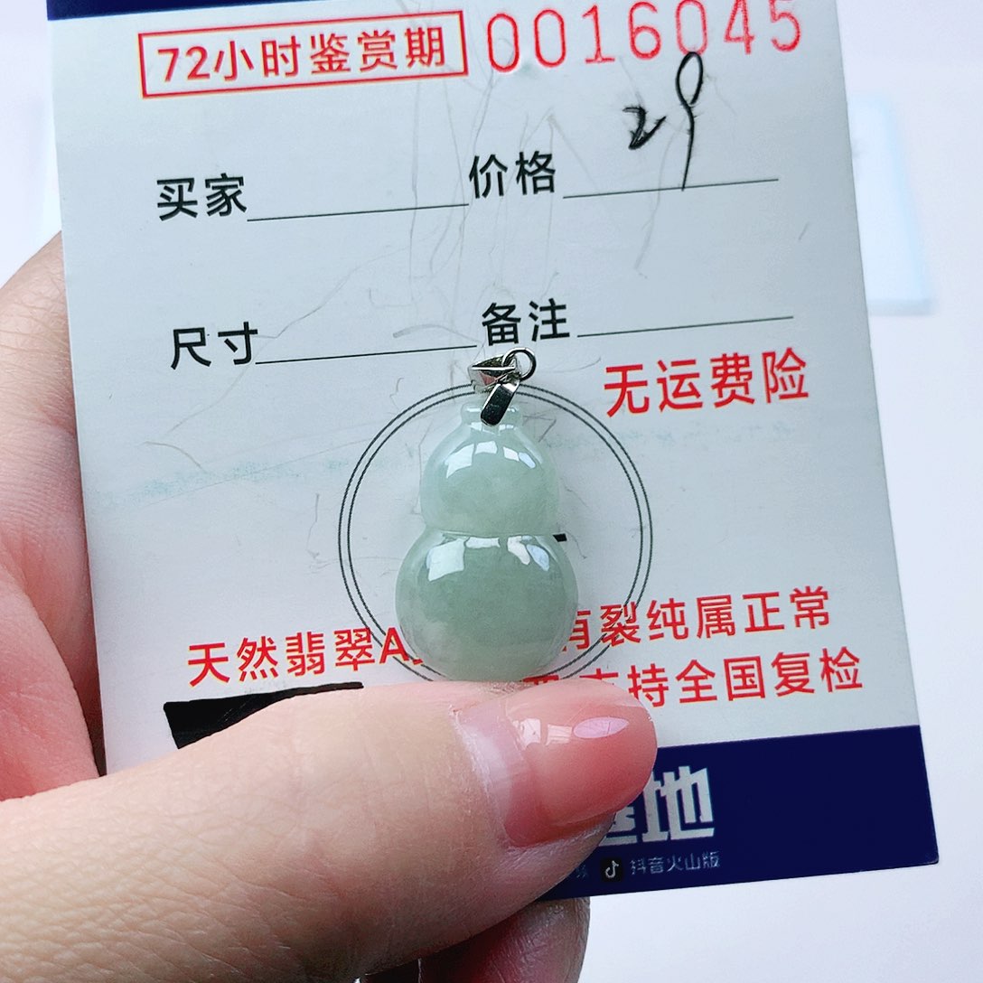 翡翠颈饰银S925镶嵌吊