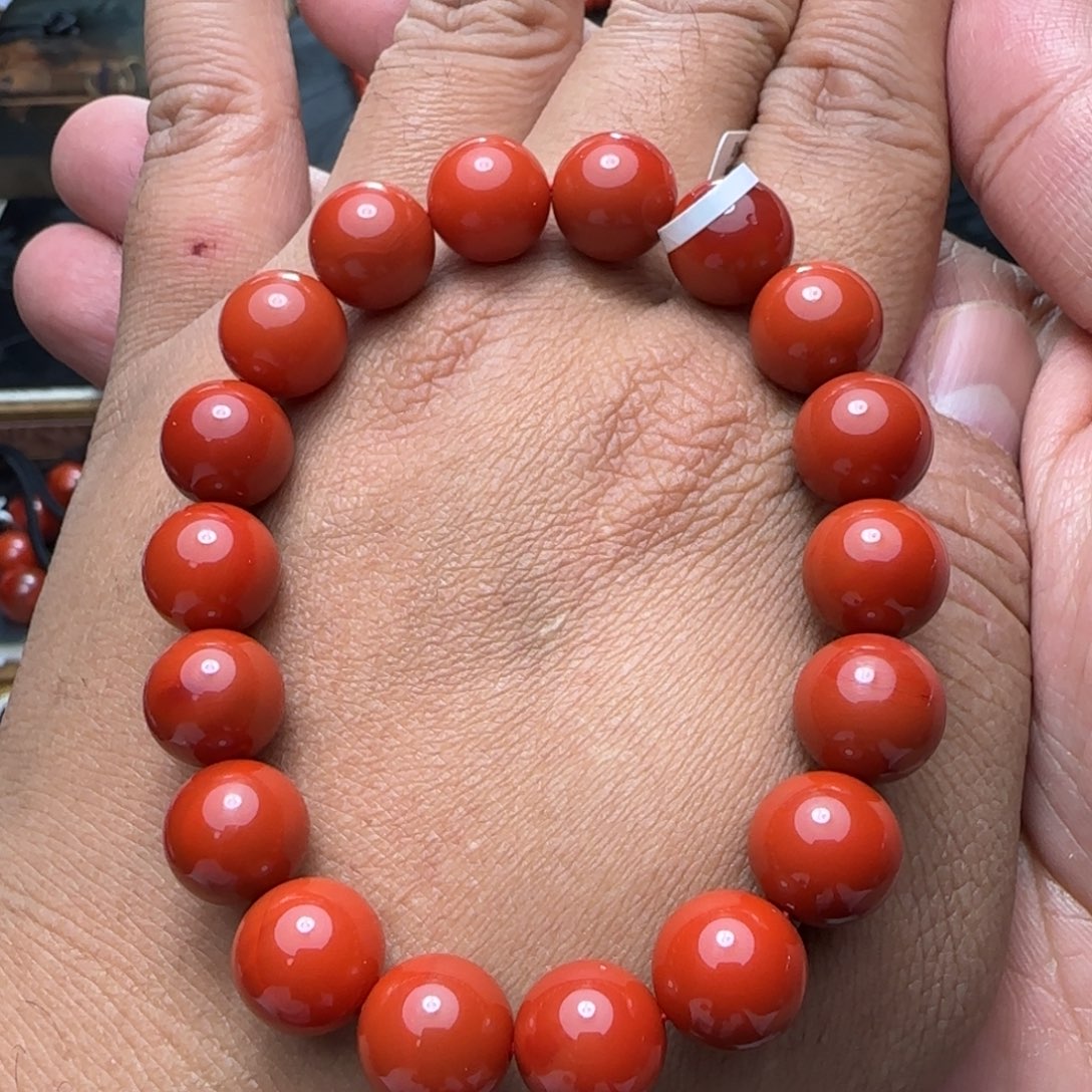 南红玛瑙颈饰未镶嵌不*