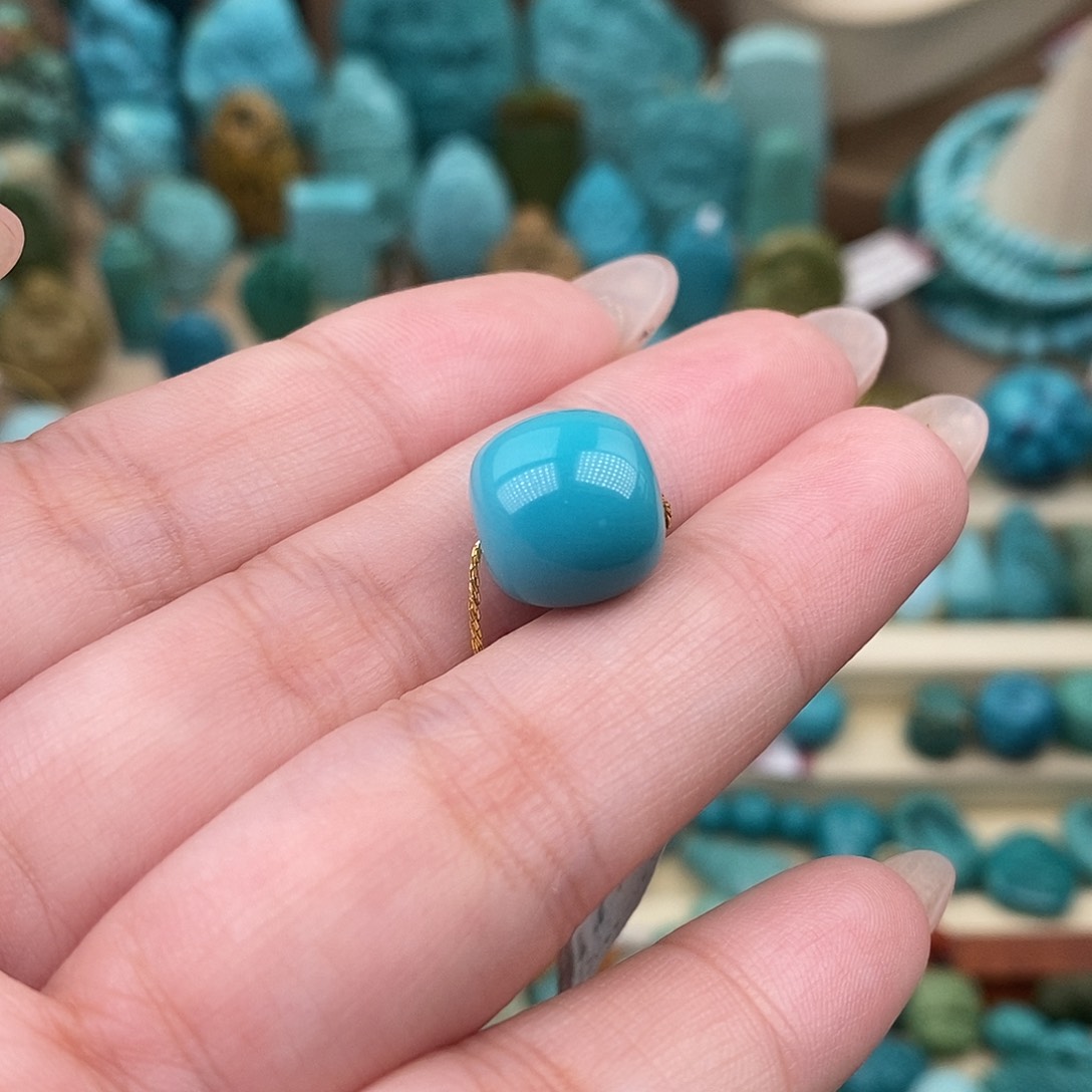 未镶嵌绿松石珠宝奇石