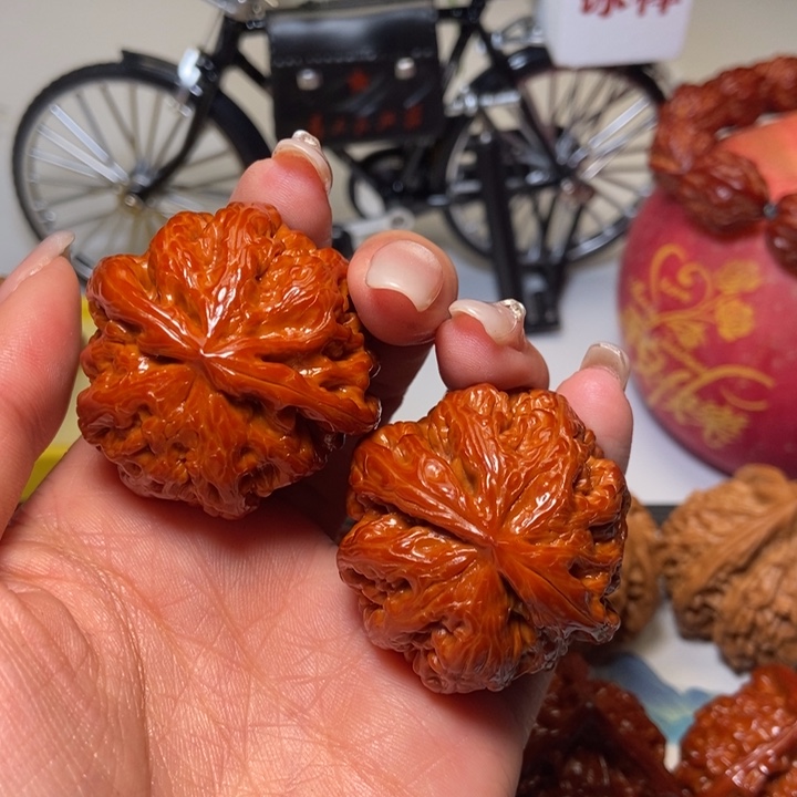 吊坠文玩核桃球筋39尺